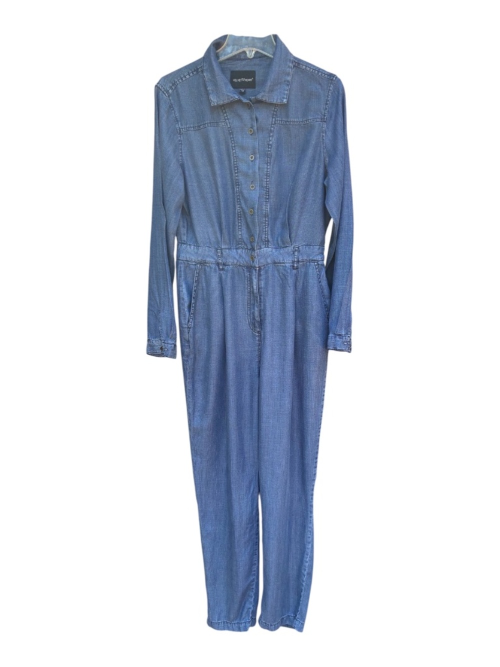 Velvet Heart Blue Chambray Jumpsuit-Size M